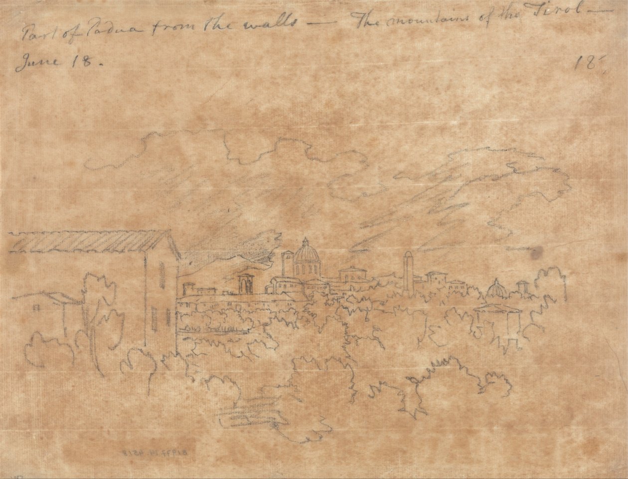 Part of Padua from the Walls by John Robert Cozens