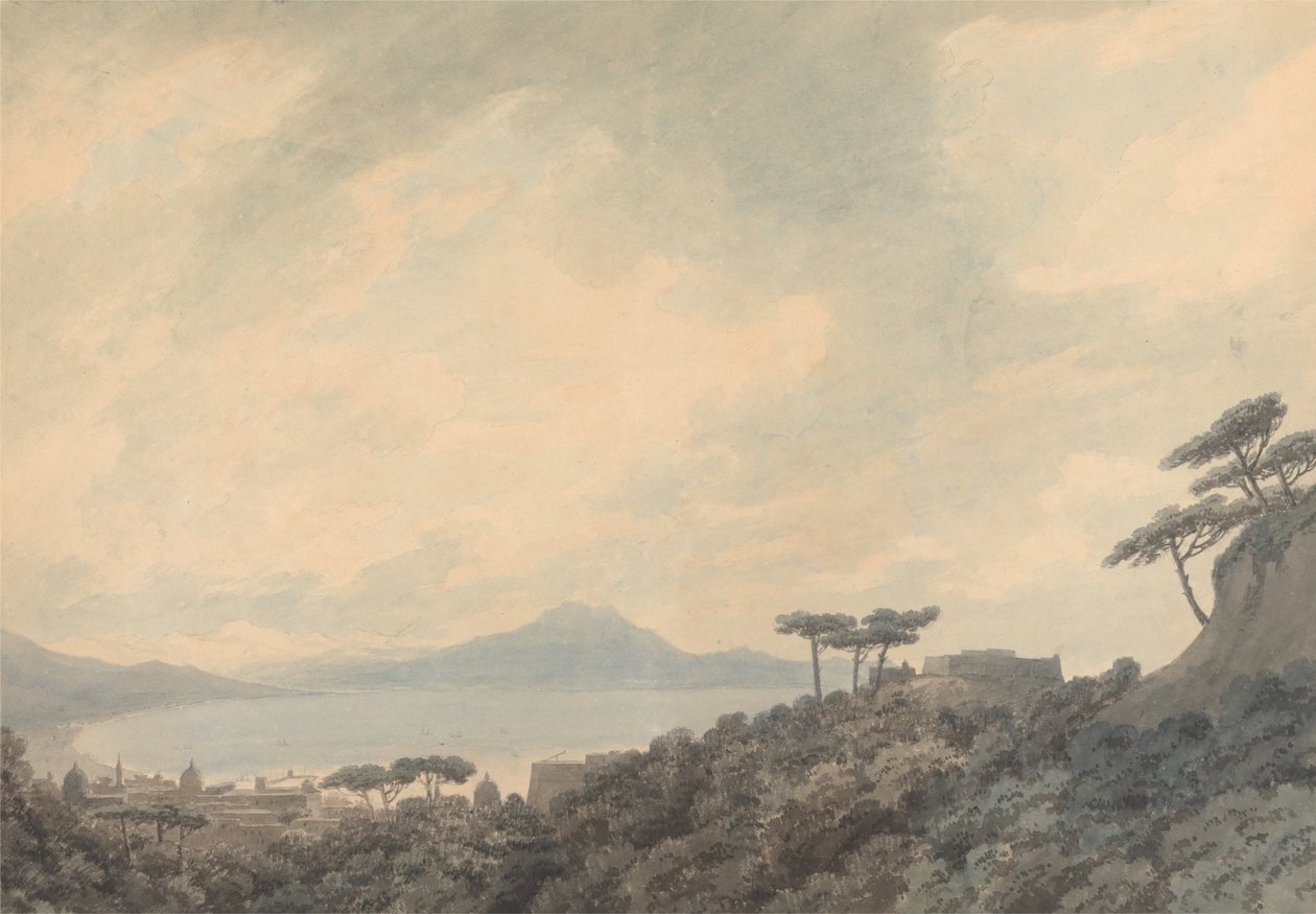 The Bay of Naples from Capodimonte by John Robert Cozens