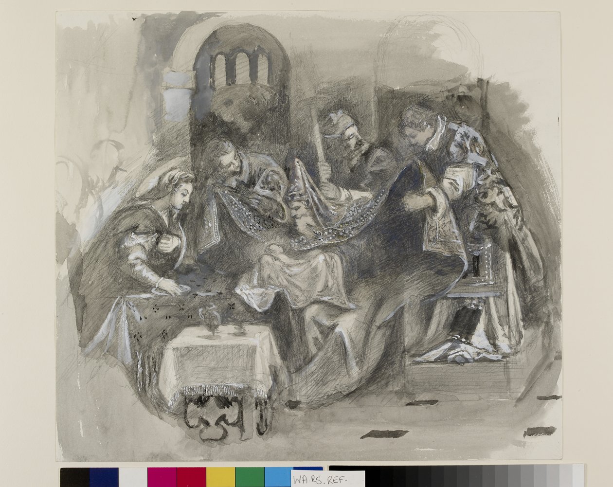 Drawing of Tintoretto