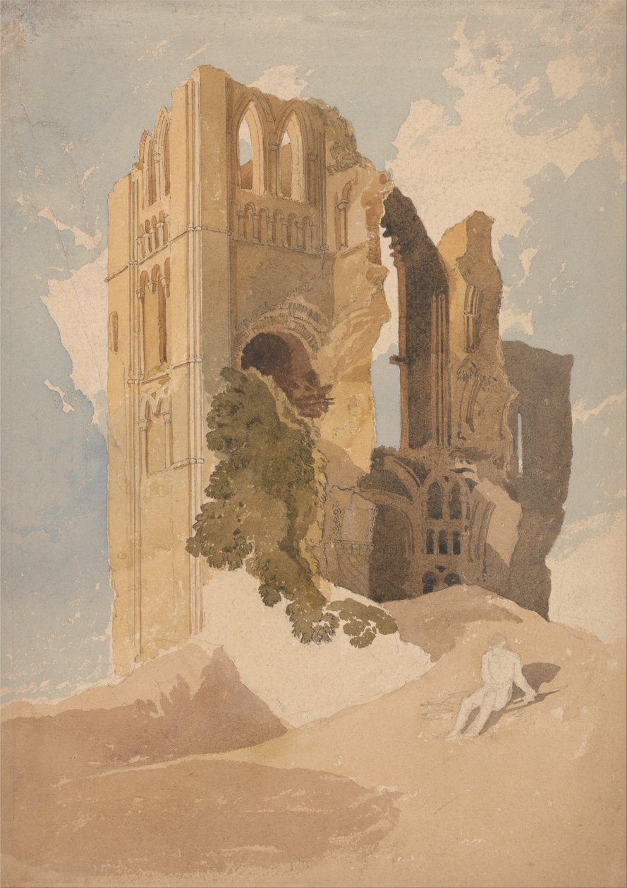 Castle Acre Priory, Norfolk by John Sell Cotman