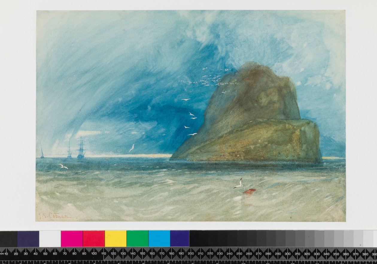 The Bass Rock, Scotland, c.1833-35 by John Sell Cotman
