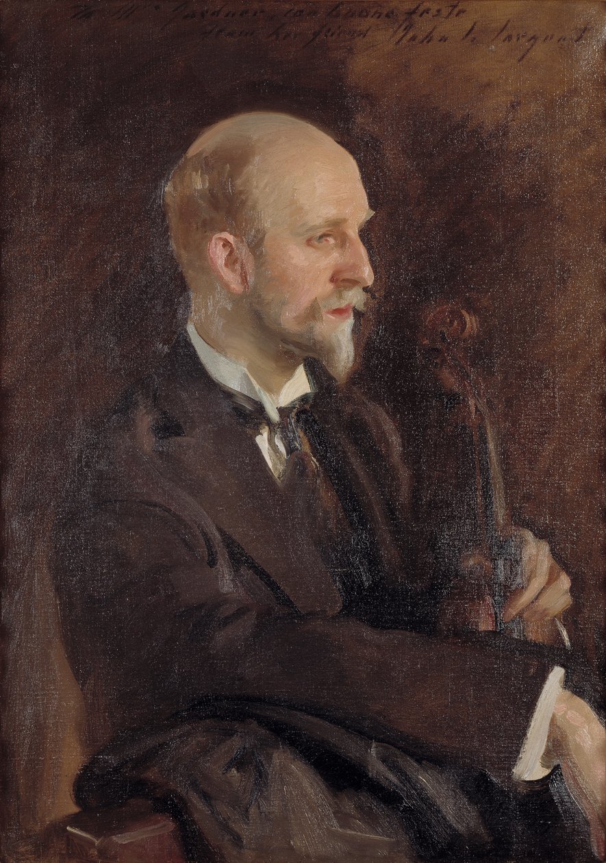 Charles Martin Loeffler by John Singer Sargent