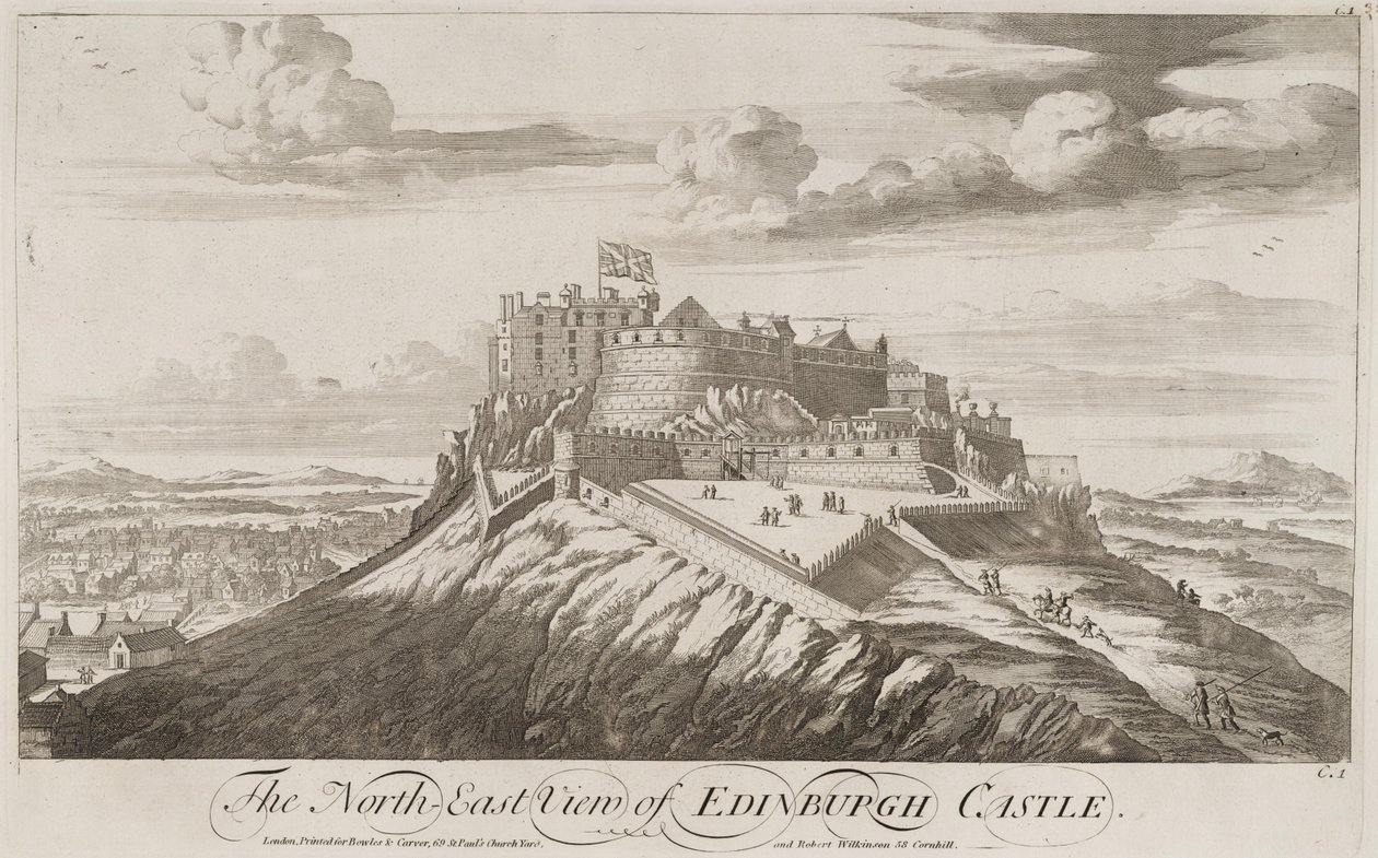 Edinburgh Castle by John Slezer