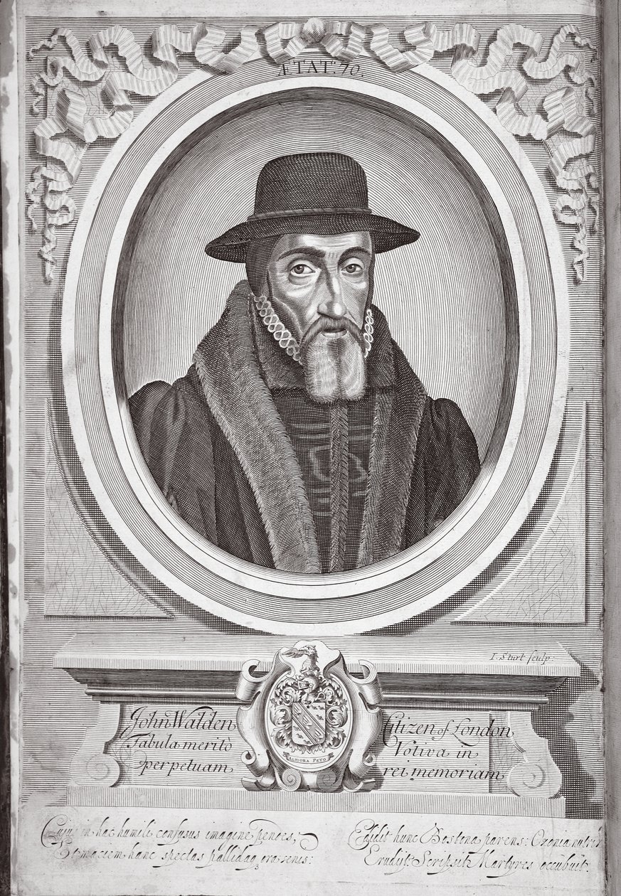 John Walden, Citizen of London, illustration from 