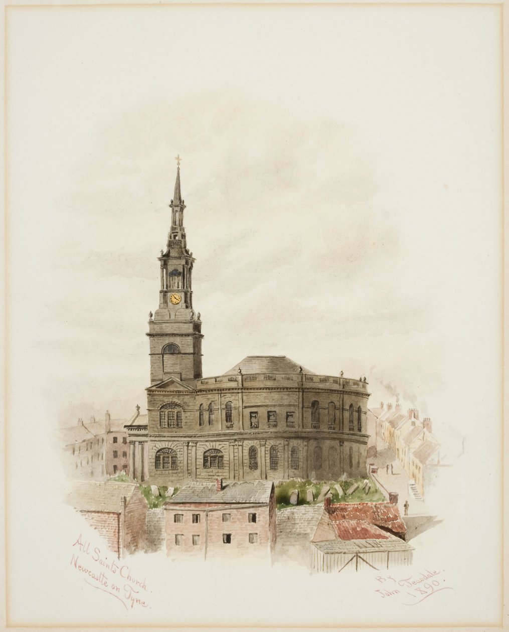 All Saints Church, Newcastle upon Tyne by John Teasdale