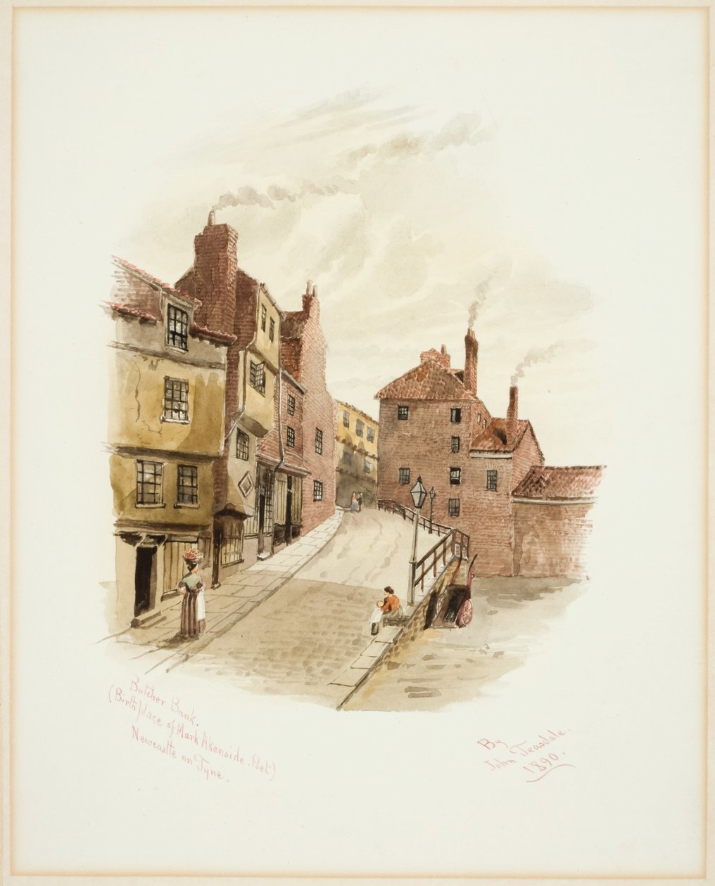 Butcher Bank, Newcastle upon Tyne by John Teasdale