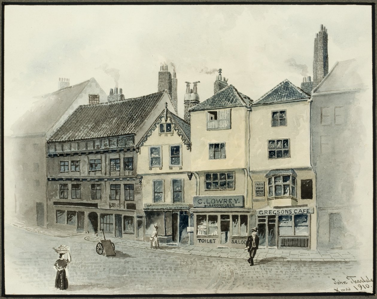 The Side, Newcastle upon Tyne, 1910 by John Teasdale
