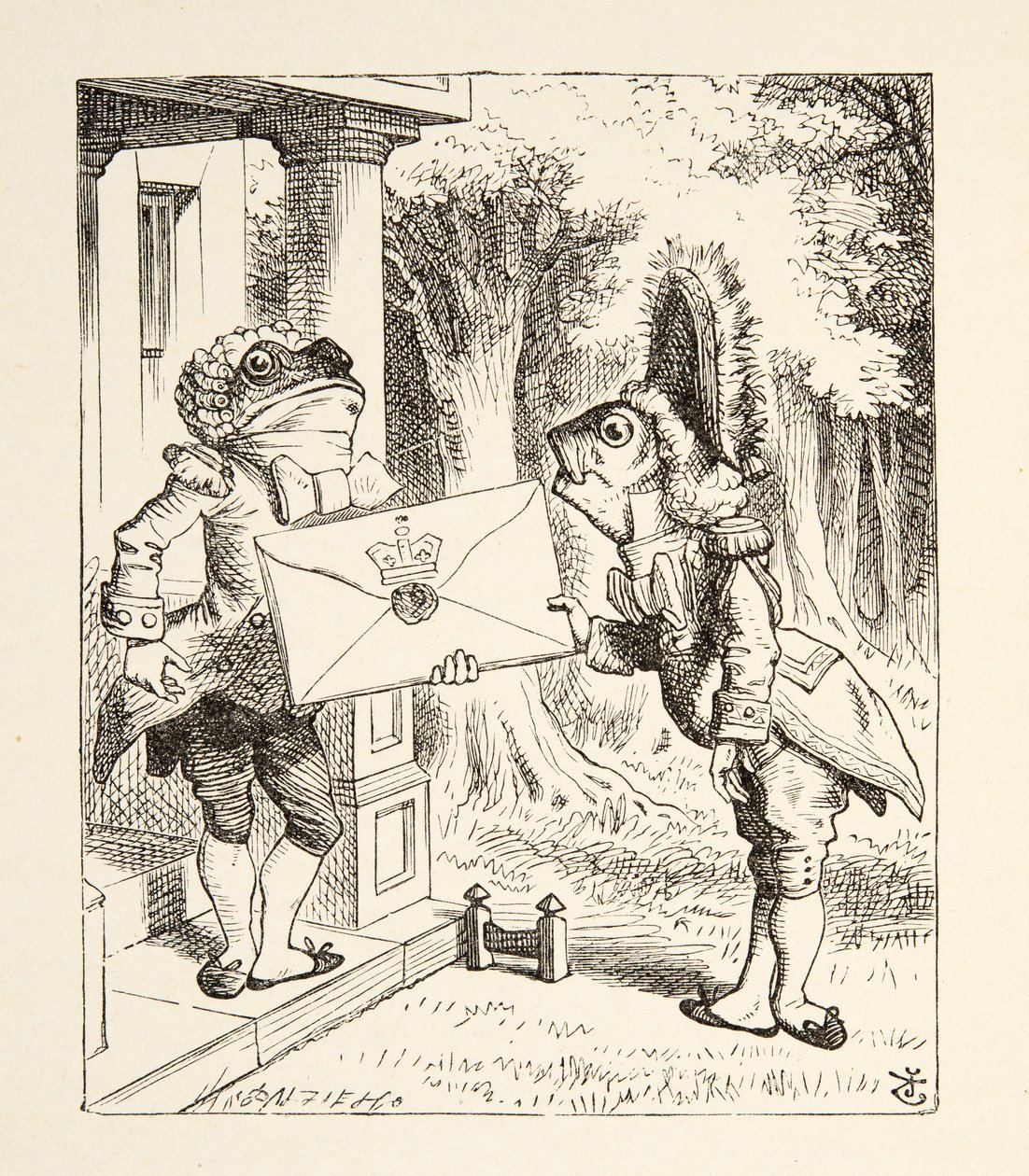 Fish Footman, from Alice
