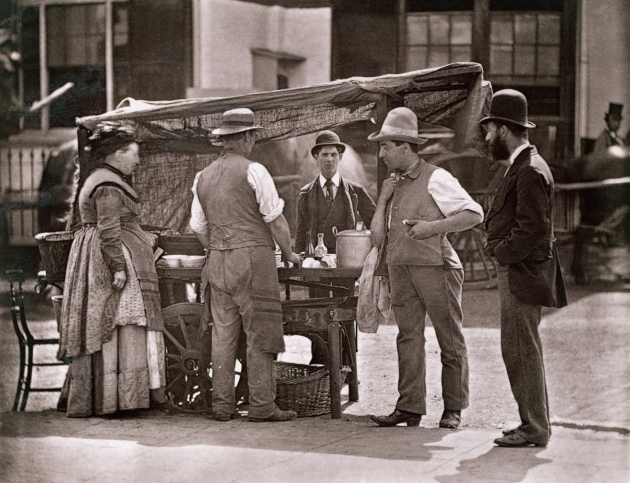 The Seller of Shellfish, from 