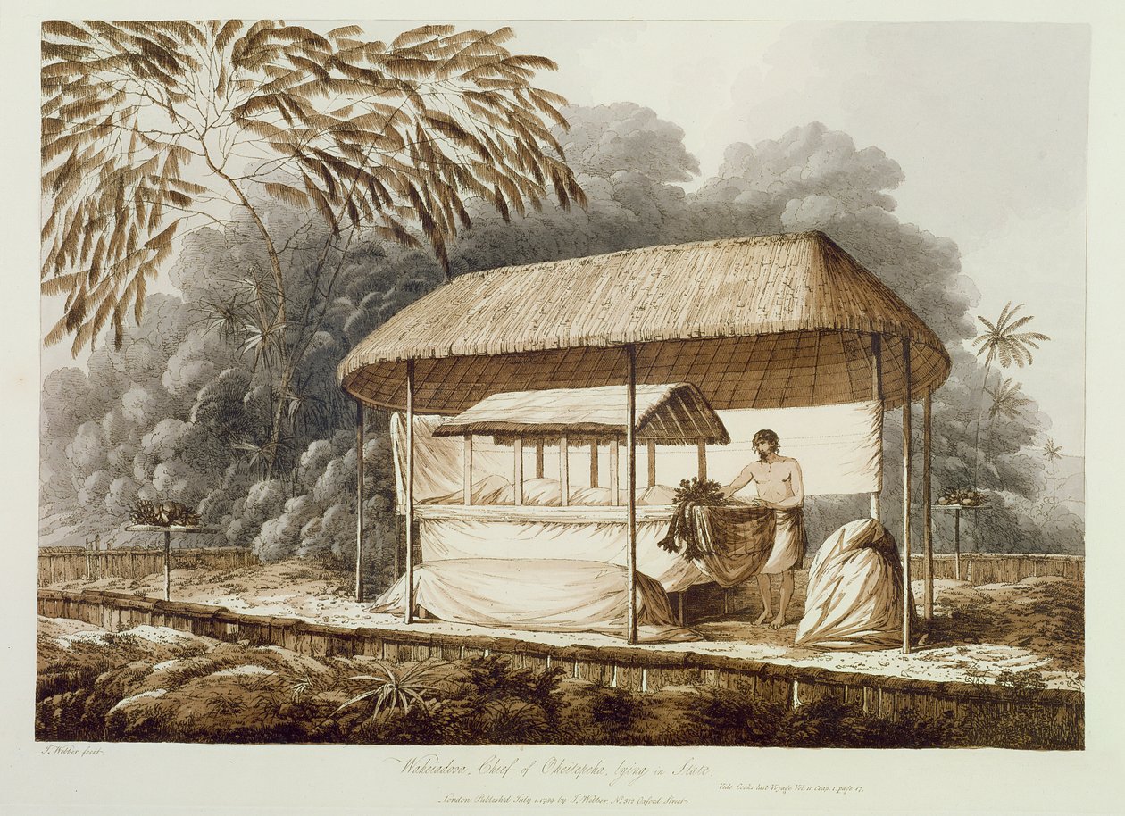Waheiadooa, Chief of Oheitepeha, Lying in State, from 