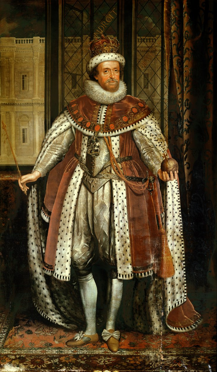 King James I and VI of Scotland by John Whitehead Walton