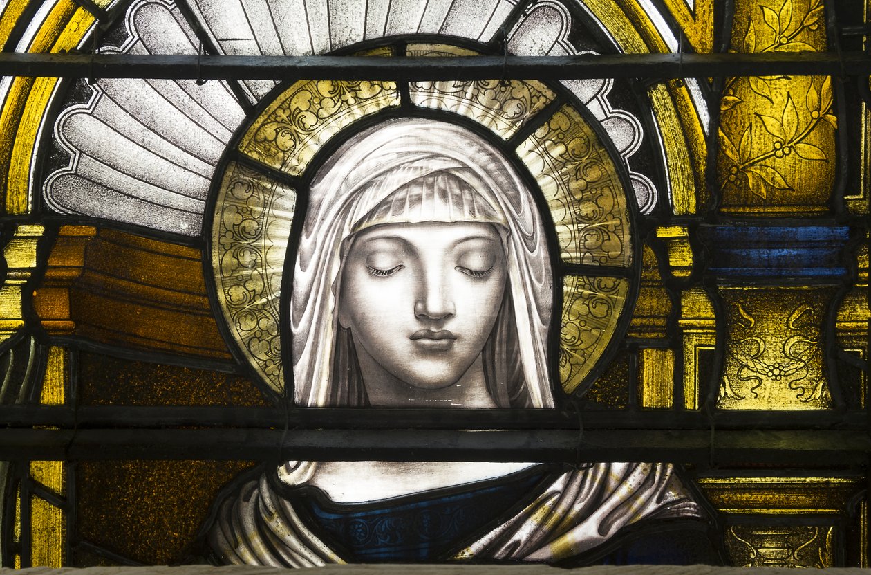 St Catherine, Trinity College, Oxford, 1885 by John William Brown