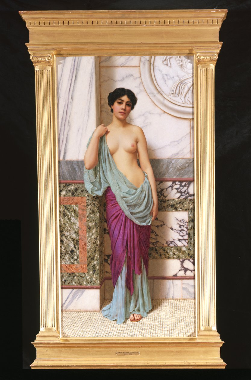 In the Tepidarium, 1909 by John William Godward