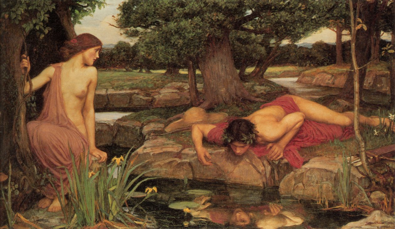Echo and Narcissus by John William Waterhouse