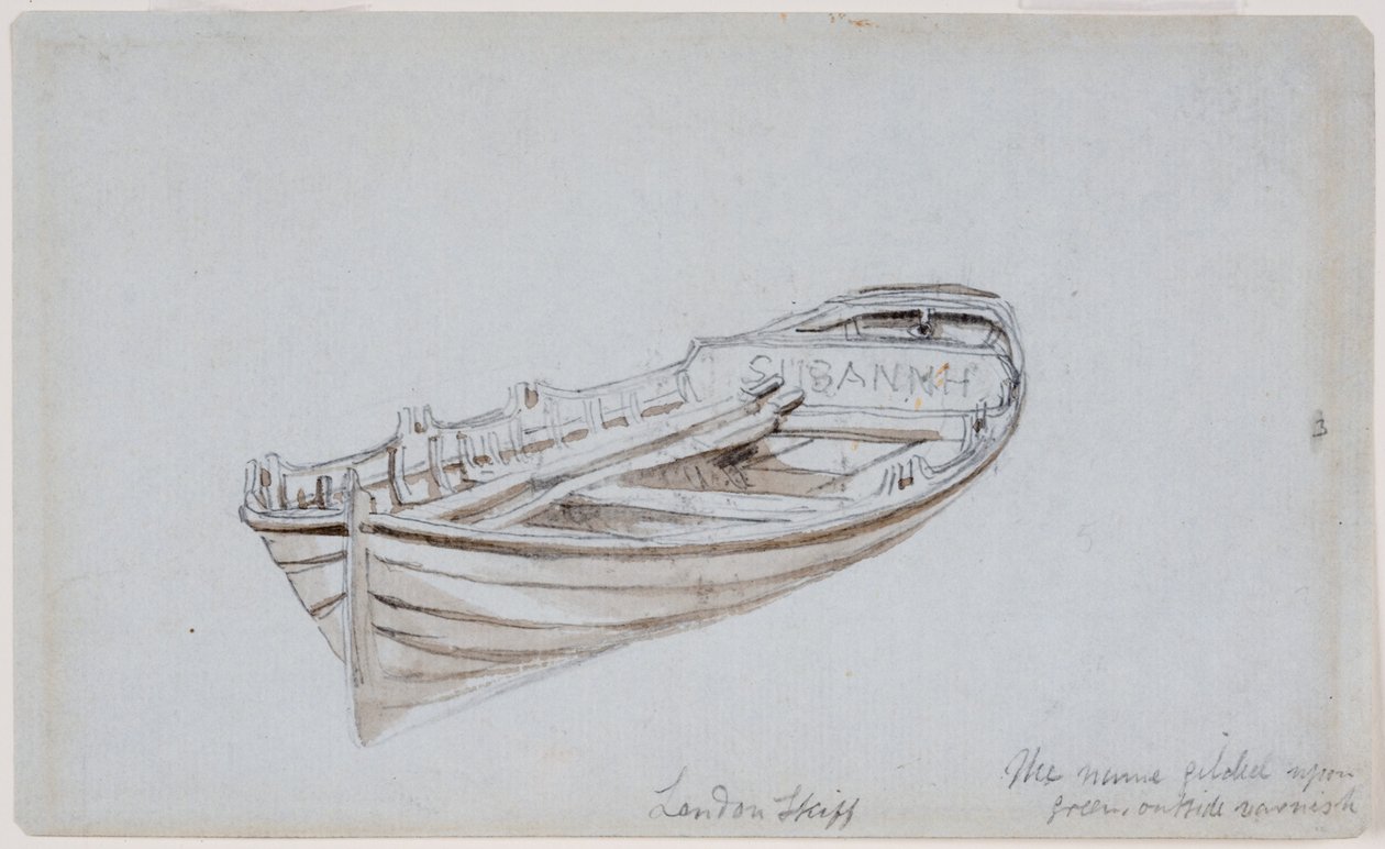 London Skiff by John Wilson Carmichael
