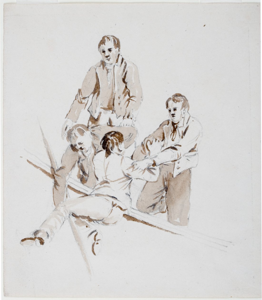 Study of Sailors by John Wilson Carmichael
