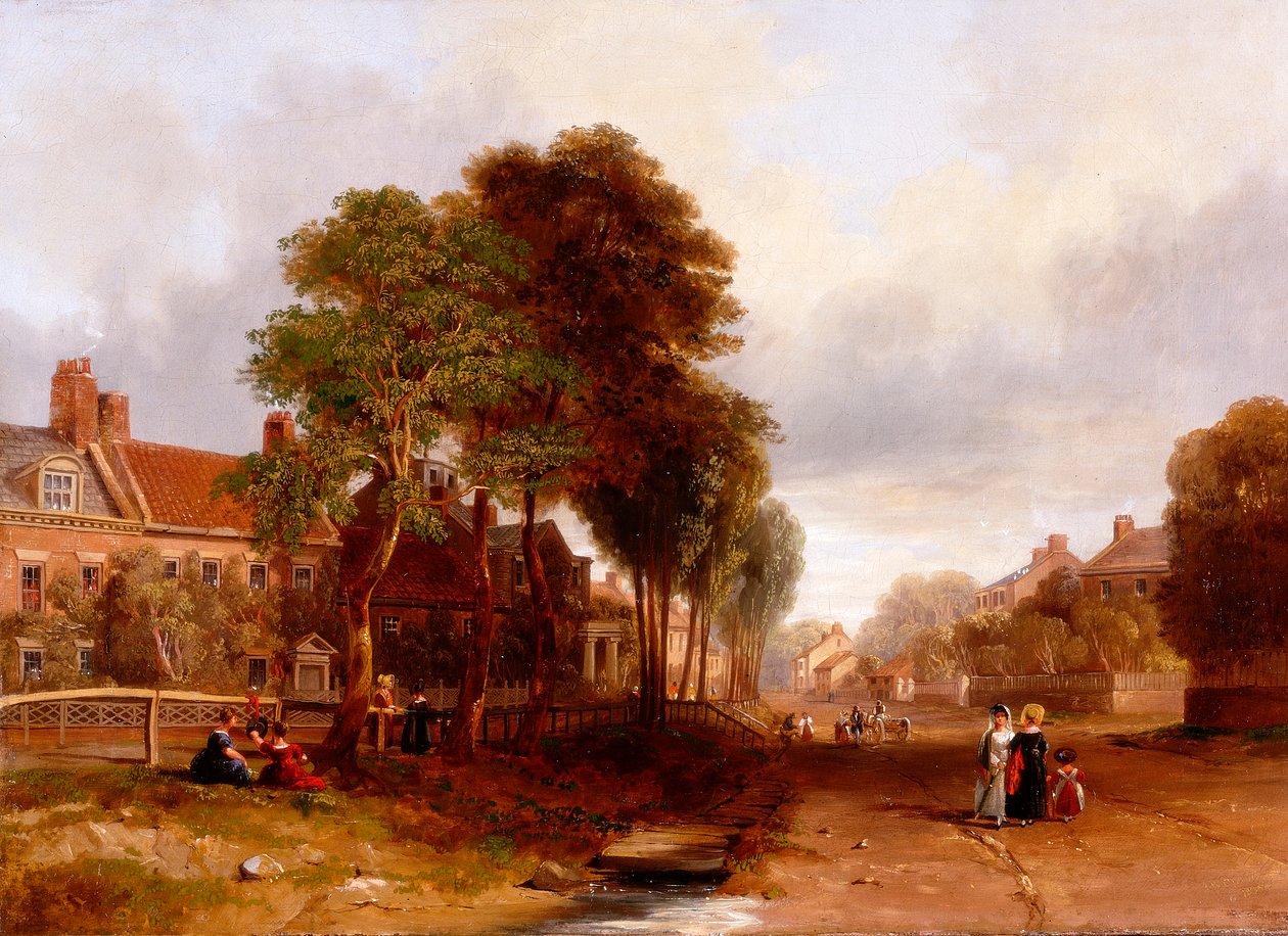 Westoe Village by John Wilson Carmichael