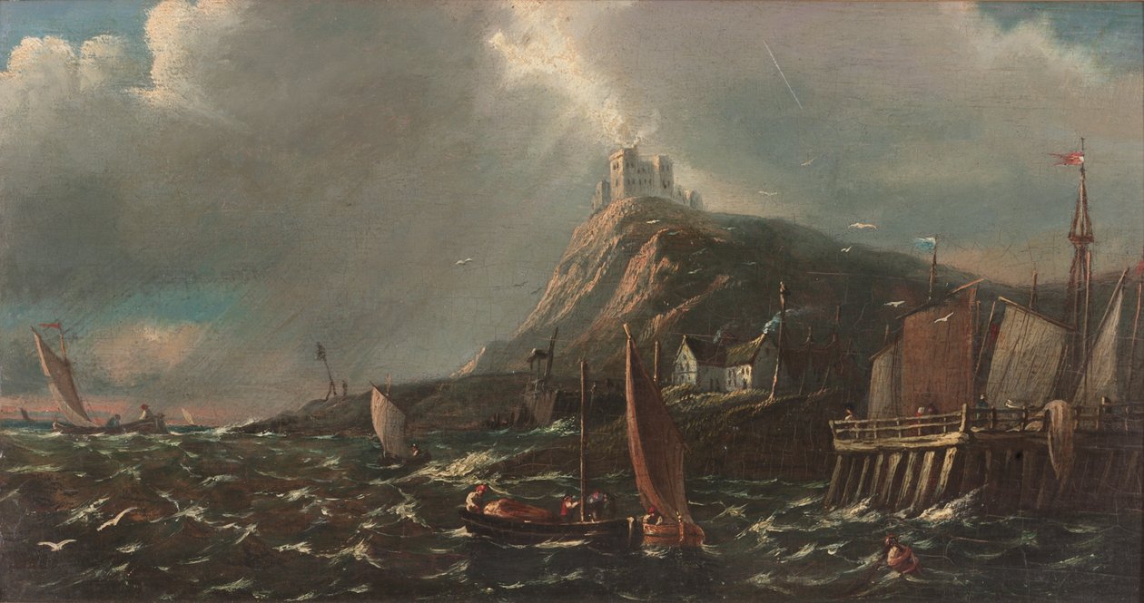 Tantallon Castle, East Lothian by John Wilson Ewbank