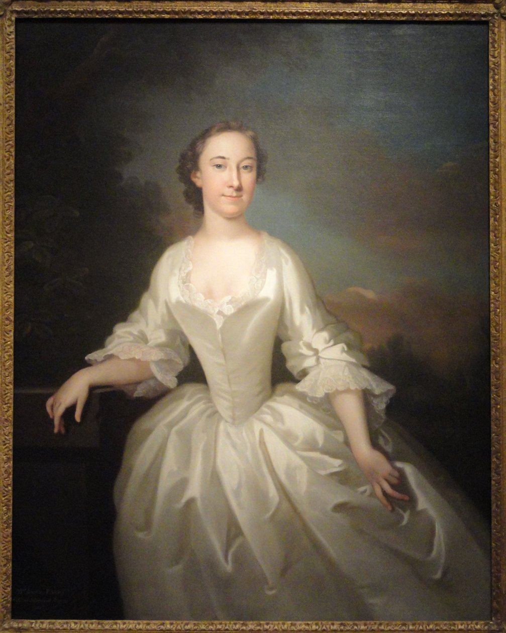 Portrait of Lucy Parry, Wife of Admiral Parry by John Wollaston