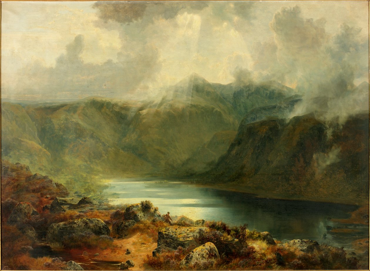 Loch Muick, Aberdeenshire by John Wright Oakes