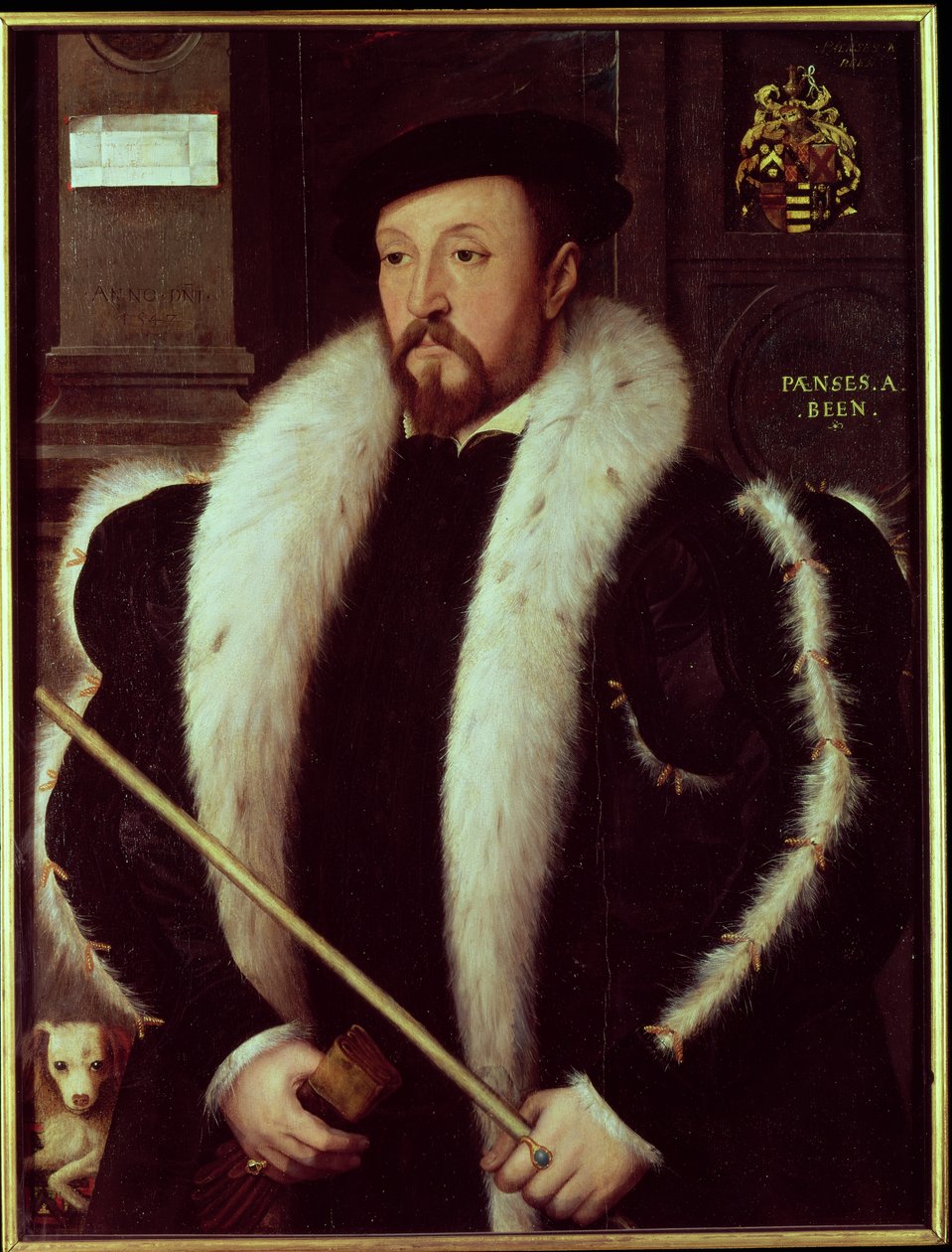 Thomas Wentworth, 1st Baron Wentworth of Nettlestead, 1549 by John Bettes the Younger