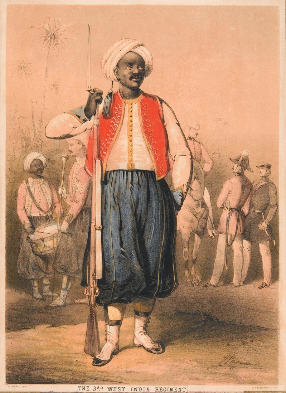 Soldier, 3rd West India Regiment by John (after) Brandard