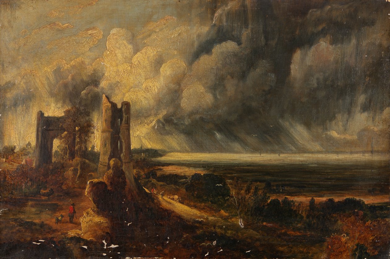Hadleigh Castle, the Mouth of the Thames – Morning After a Stormy Night by John (after) Constable