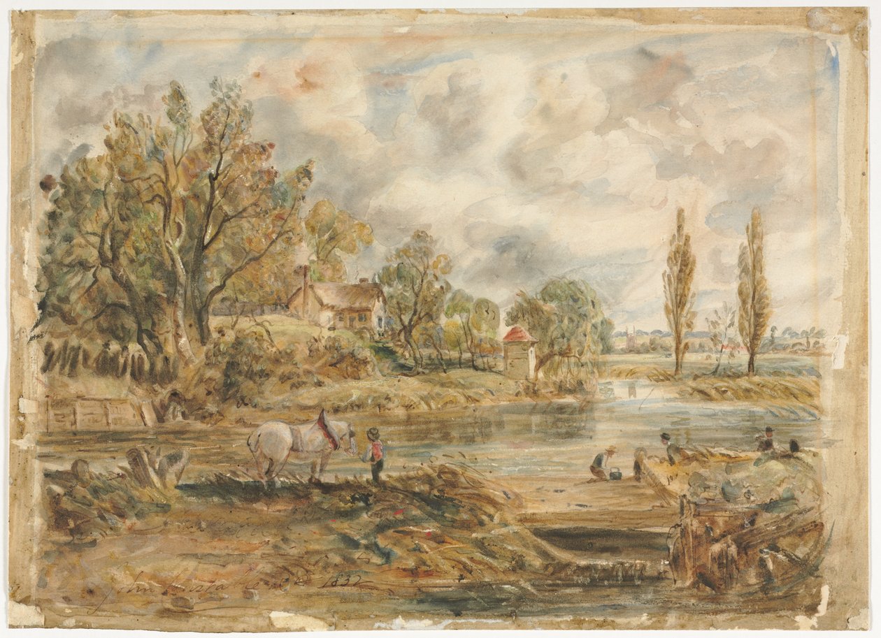 The White Horse by John (after) Constable