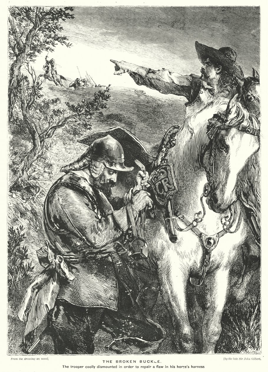 The Broken Buckle by John (after) Gilbert