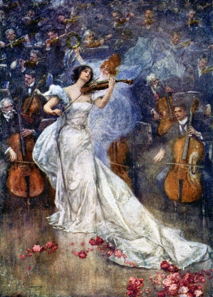Music. A Violin Concerto by John (after) Gulich