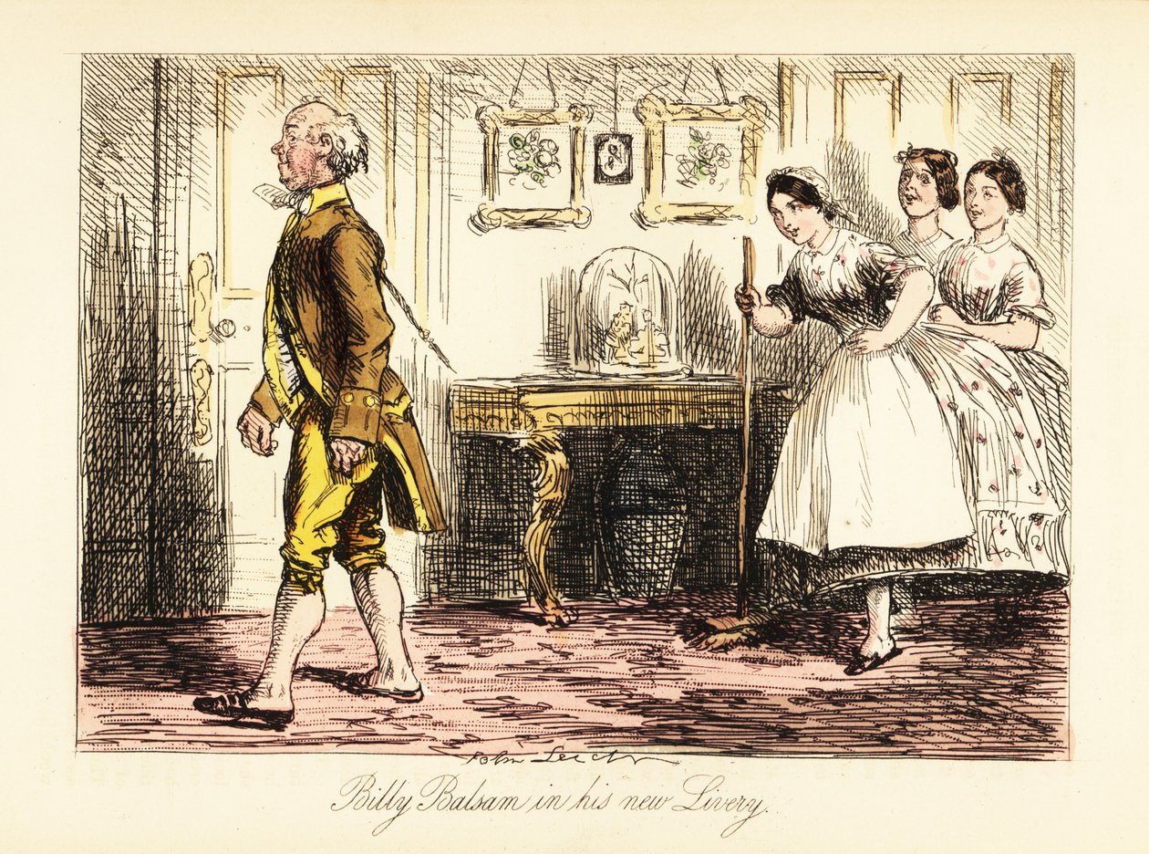 The Maids Laughing at a Gardener Dressed Up in New Footman