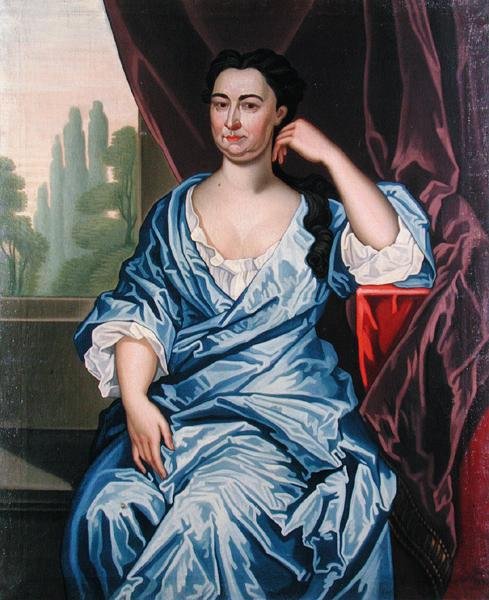 Mrs. Kiliaen Van Rensselaer (Maria Van Cortlandt), c.1730 by John (attr.) Watson