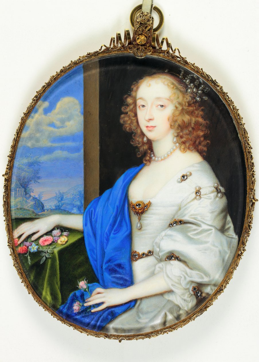 Lady Mary Villiers, Duchess Of Lennox And Richmond by John (attr. to) Hoskins