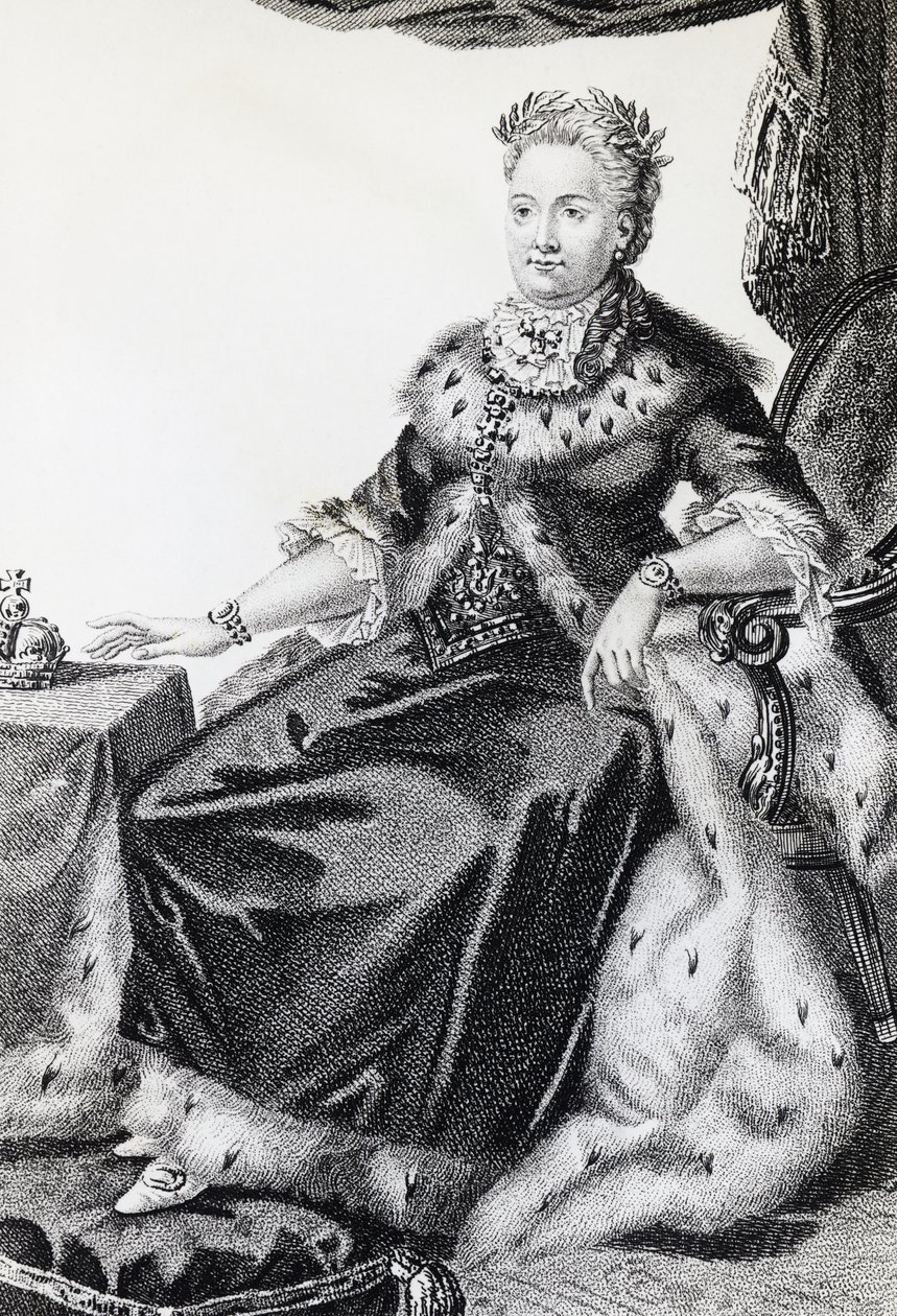 Portrait of Catherine II, Empress of Russia by Walter Charles Mills