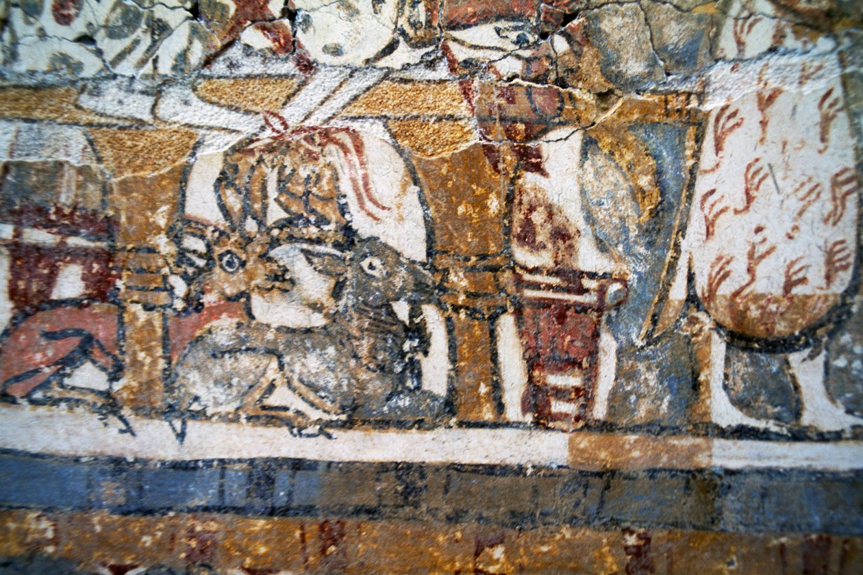 Haghia Triada Sarcophagus, Crete, Greece, Minoan Civilization by Walter Charles Mills