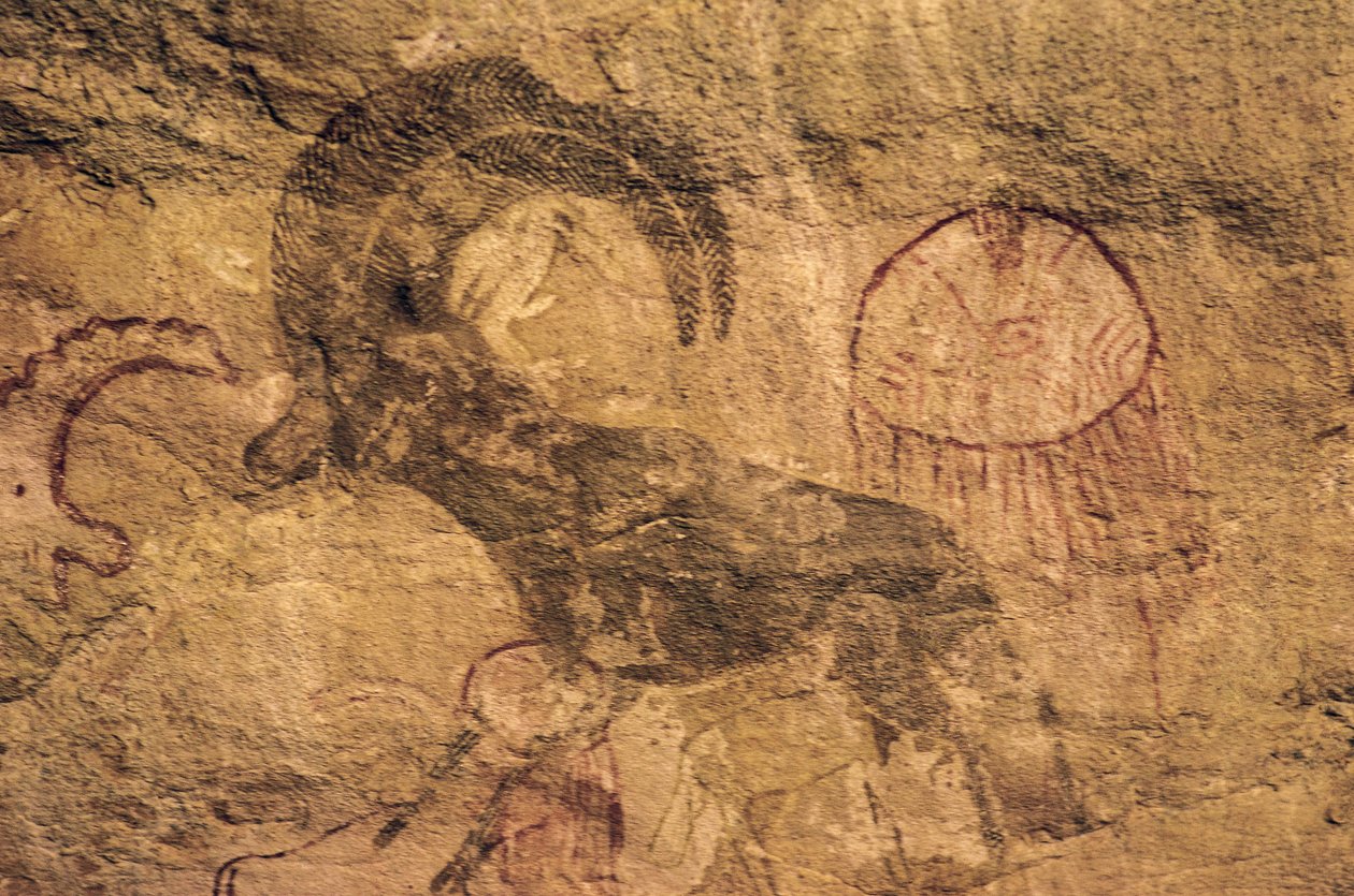 Mouflon, Cave Painting, Tassili n