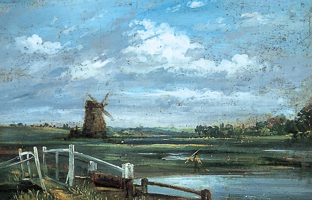 Near Haddon, Derbyshire by John (manner of) Constable