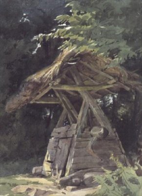 Well at Ruisseauville near Agincourt by John Absolon