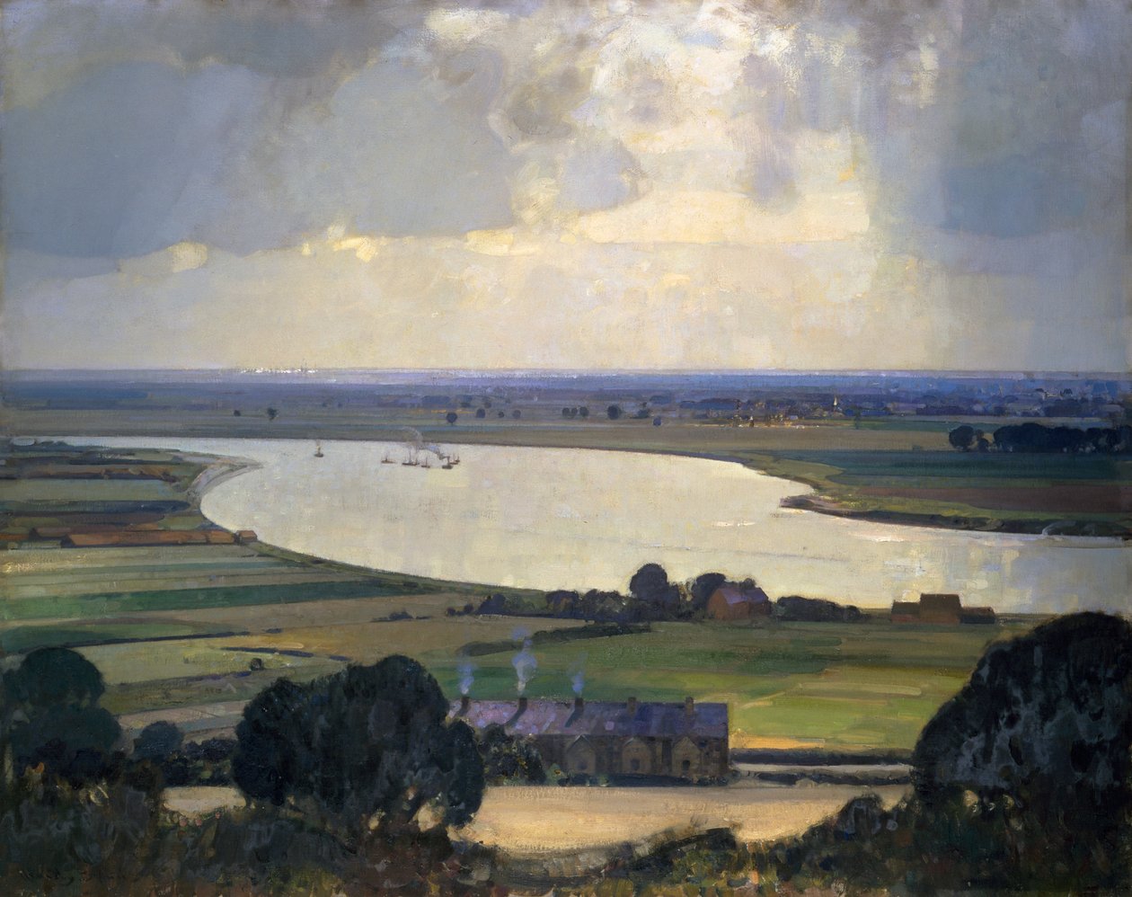 The Smug and Silver Trent by John Alfred Arnesby Brown