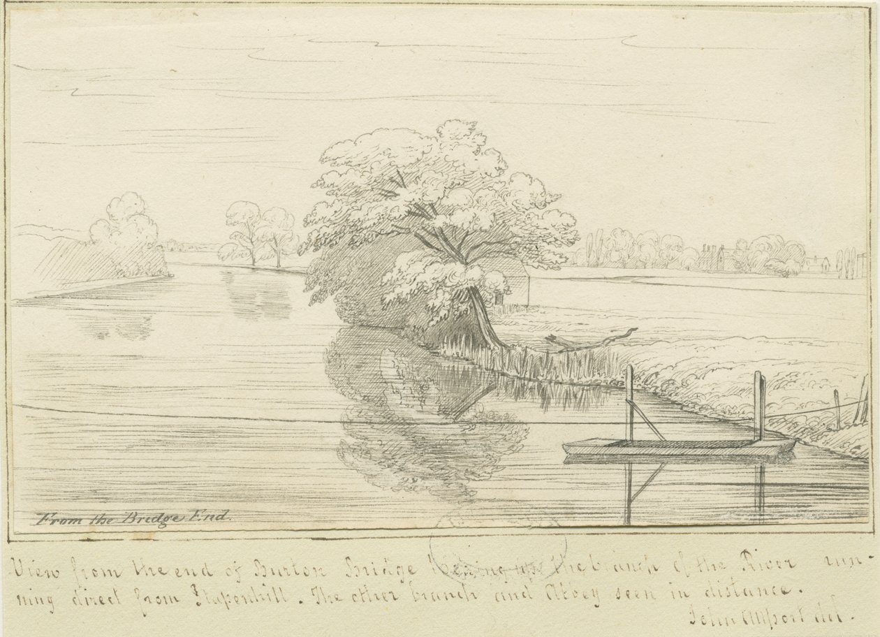 Trent River, Burton-upon-Trent by John Allport