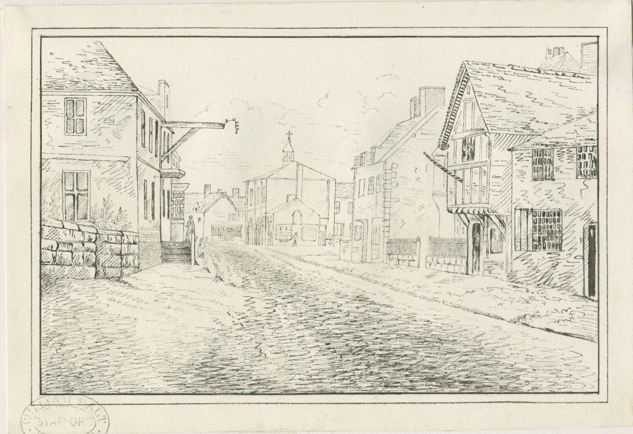 Rugeley Town - Wolseley Bridge to the Lichfield Road by John Allport