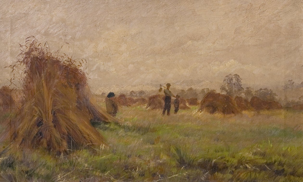 Harvest Scene, 1885-99 by John Anderson