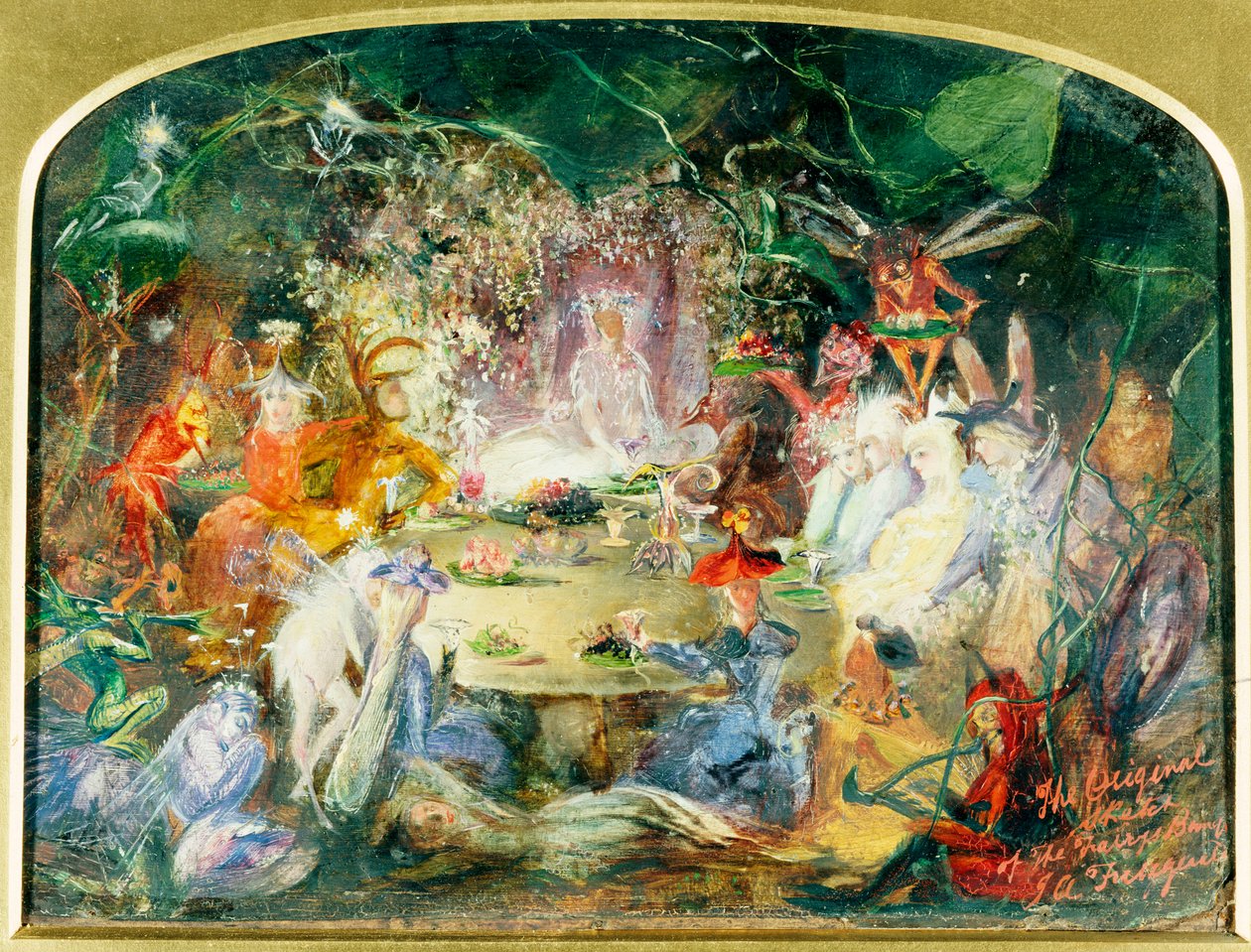The original sketch for The Fairy