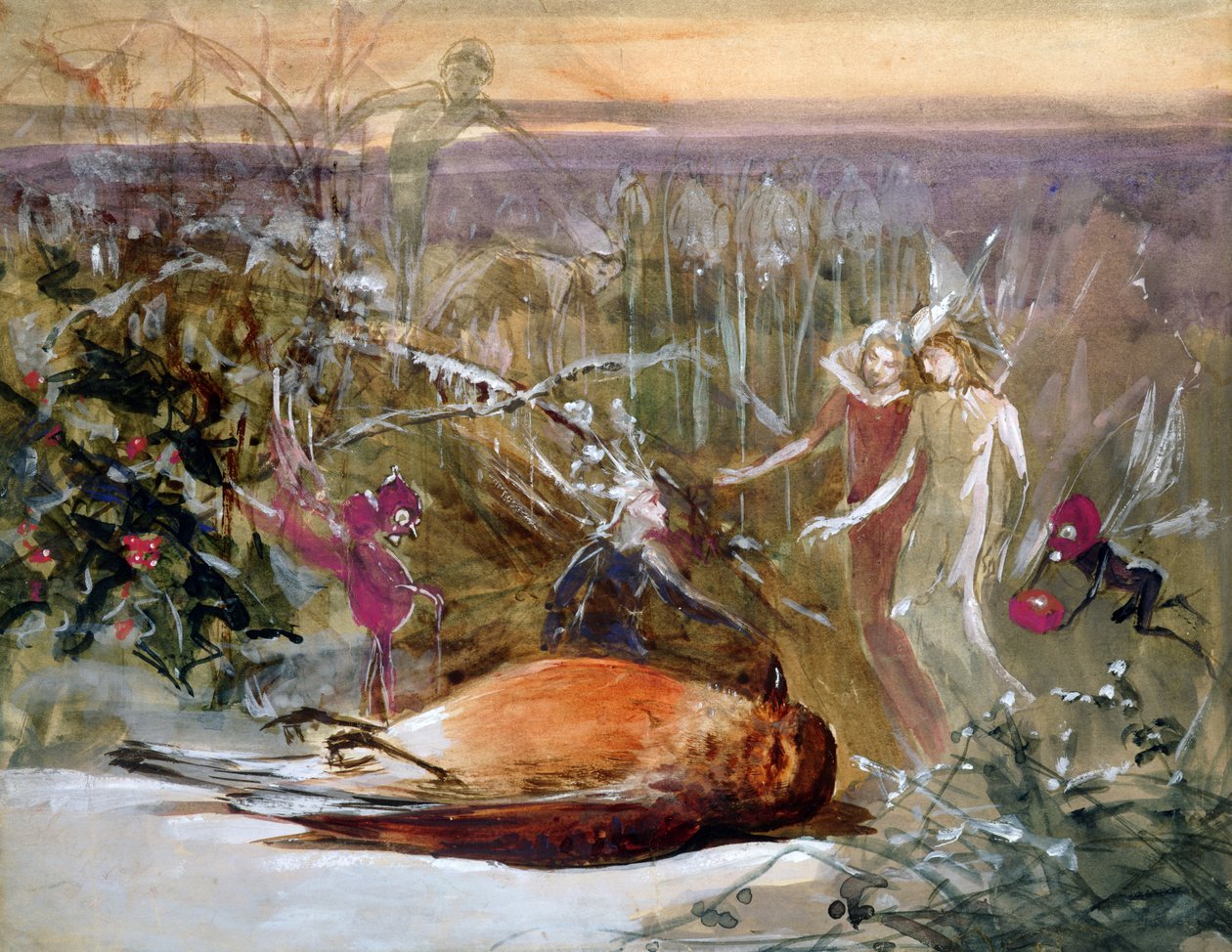 Who Killed Cock Robin by John Anster Fitzgerald