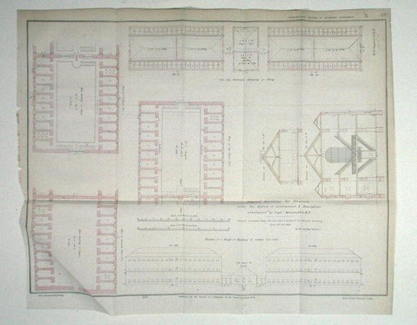 Proposed Buildings for Prisoners under the System of Confinement and Discipline Entertained by Captain Machonochie, R.N. by John Arrowsmith