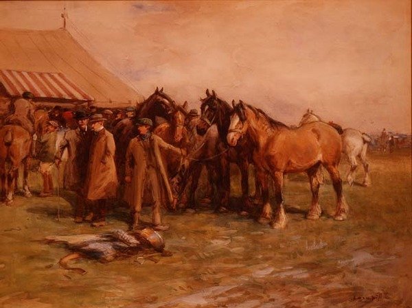 Horse Fair by John Atkinson