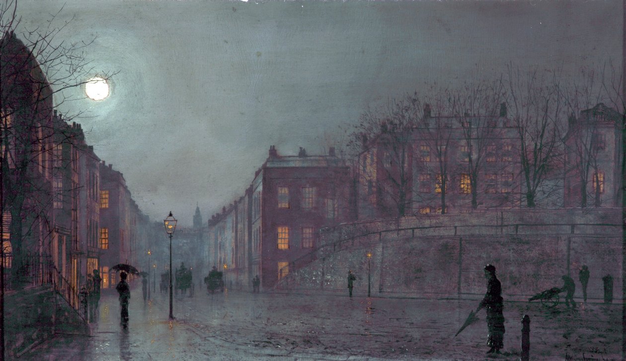 A View of Hampstead, London, 1882 by John Atkinson Grimshaw