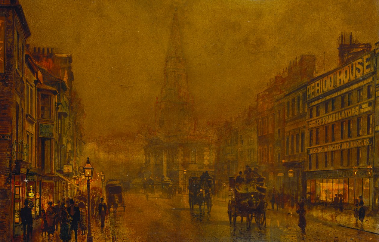 Blackman Street, Borough by John Atkinson Grimshaw