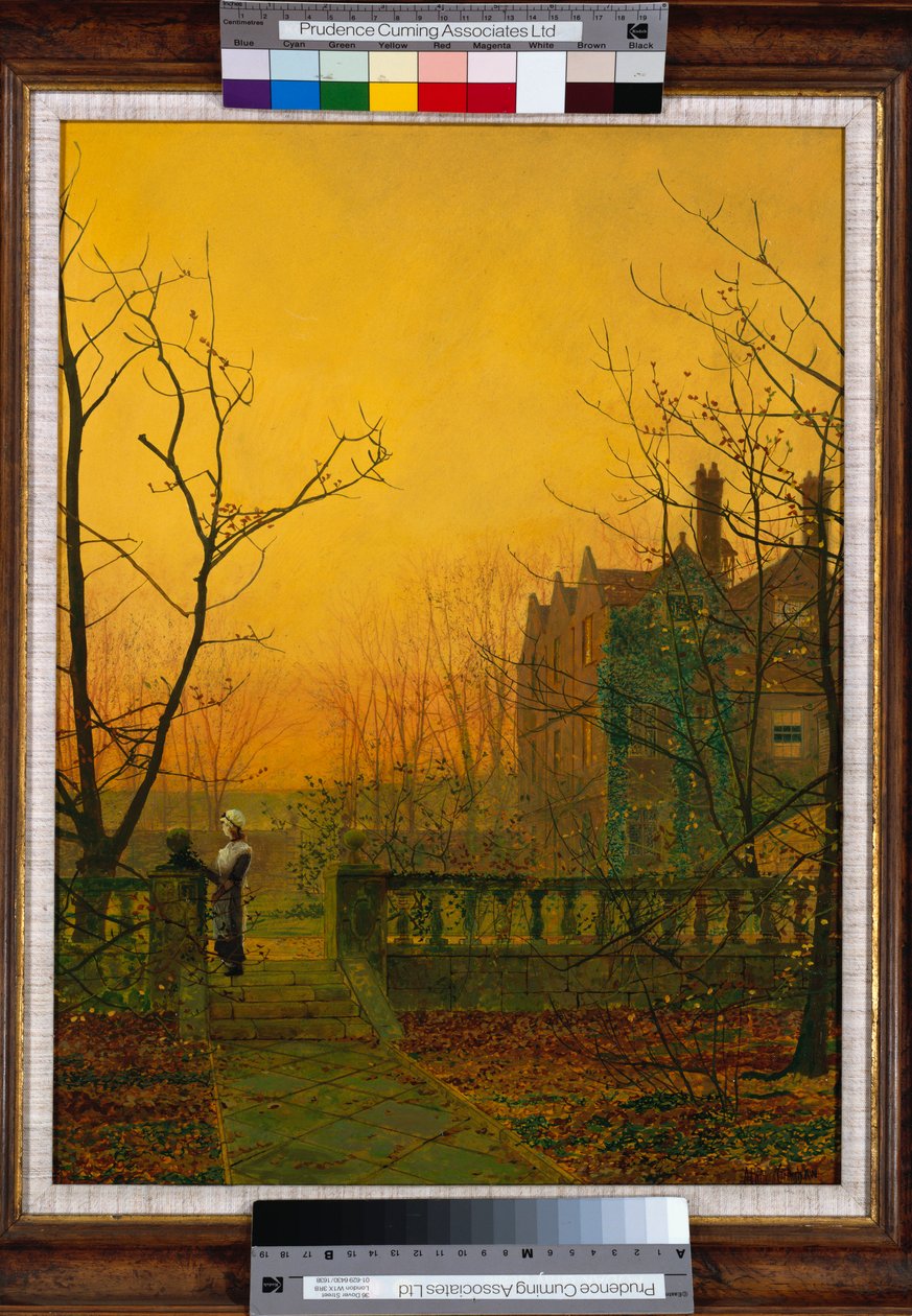 Knostrop Hall, Leeds by John Atkinson Grimshaw