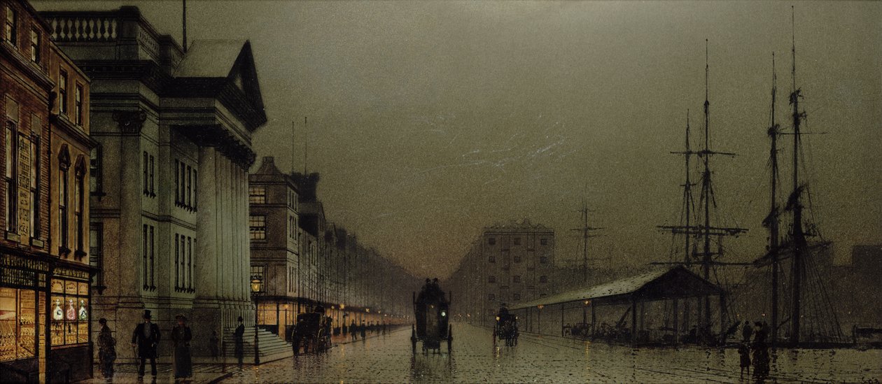 Liverpool, 1893 by John Atkinson Grimshaw